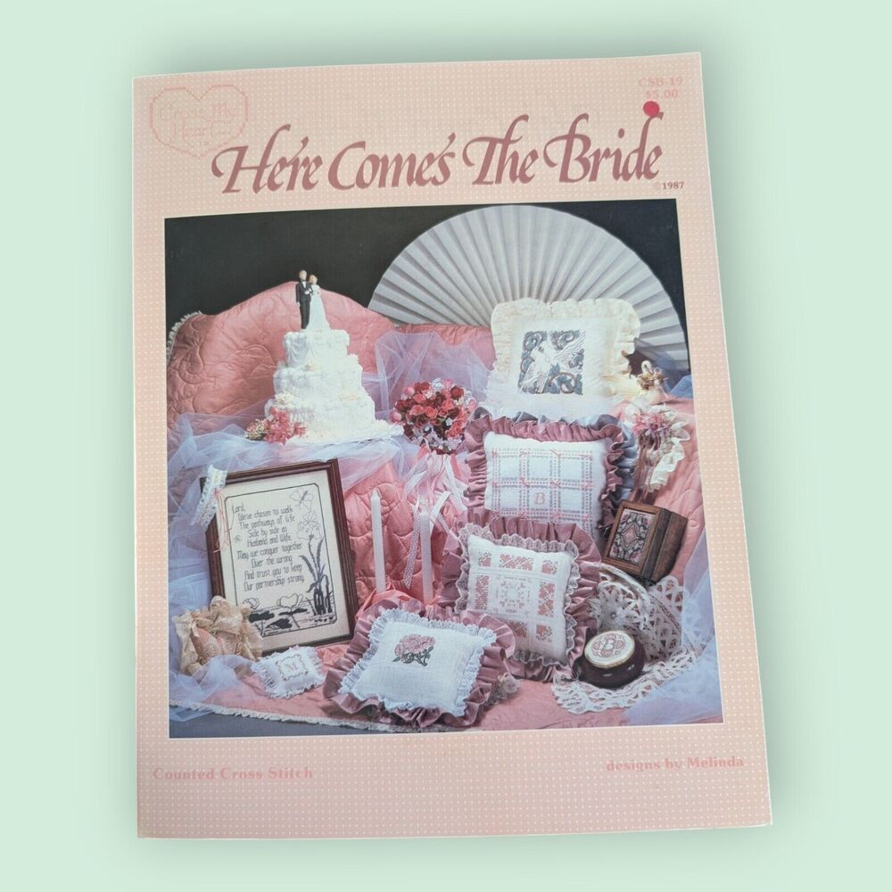 Here Comes the Bride Counted Cross Stitch Pattern Cross My Heart CSB-19 Melinda